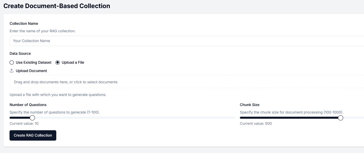 Collection File Upload