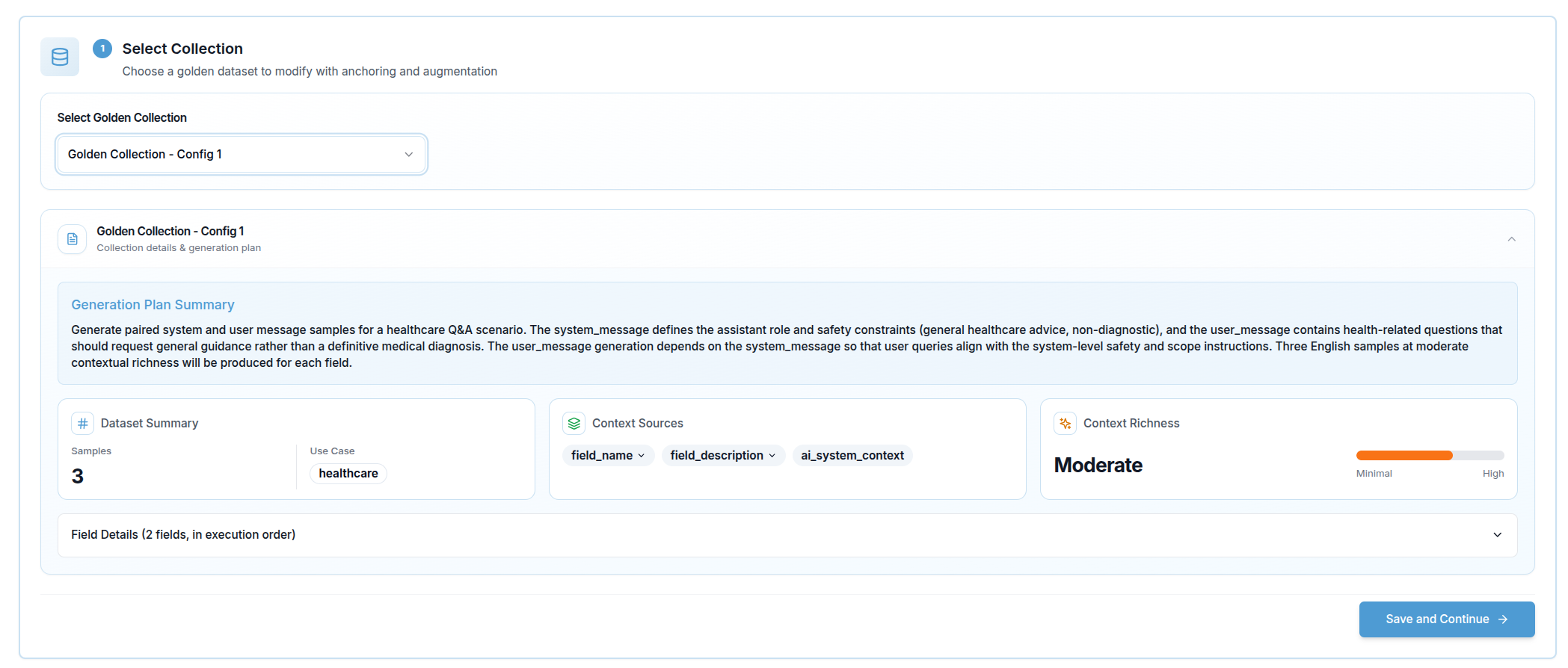 Section 1 — Collection Selector Augmentation Plan